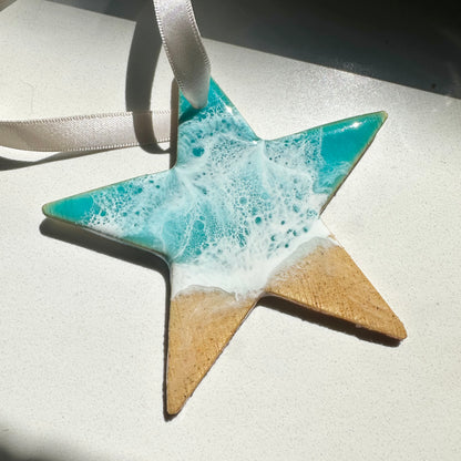 Turquoise Beach Ornaments