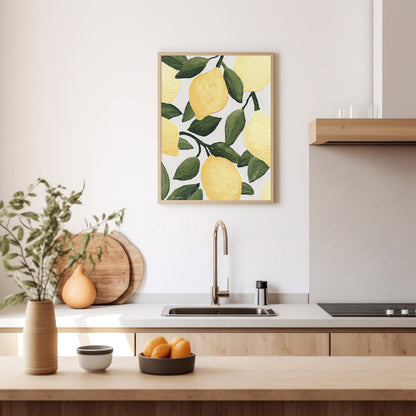 Fresh Lemons - Fine Art Print